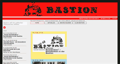 Desktop Screenshot of club-bastion.de